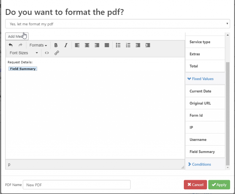PDF | Smart Forms